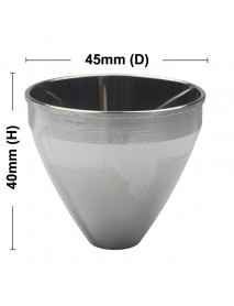 45mm (D) x 40mm (H) Aluminum Reflector for 7070 LED