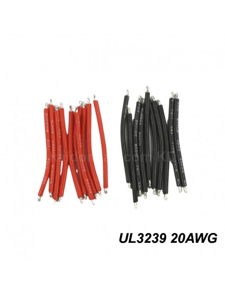 UL3239 18AWG 20AWG 22AWG 24AWG 26AWG High Voltage and High Temperature Silicone Wire (10 Pairs)