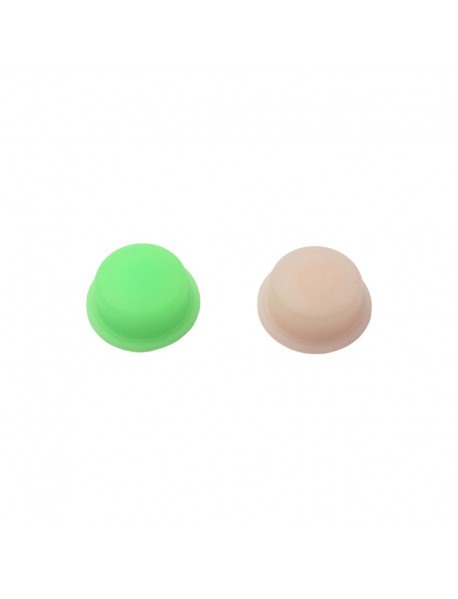 14mm (D) x 8mm (H) Silicone Tailcaps Smooth Version (5 pcs)