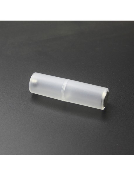 AAA to AA Battery Adapter Case with Aluminum Bottom Cap