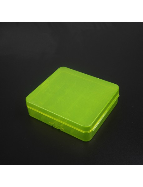 4x 18650 Battery Storage Box 84mm (L) x 74mm (W)