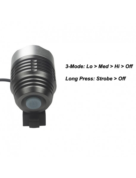 BL1 4.2V 5050-L2 White 6500K 1000 Lumens 4-Mode Bike Light