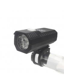 AT-B11 5x LED 500 Lumens 3-Mode USB Type-C Rechargeable Bike Light