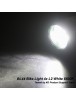 BL44 4x L2 White 6500K 2000 Lumens 3-Mode Bike Light