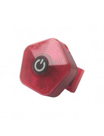 BTL-40 COB Red LED 30 Lumens 3-Mode USB Type-C Rechargeable Bike Tail Light