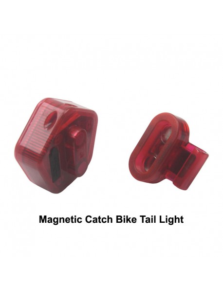 BTL-40 COB Red LED 30 Lumens 3-Mode USB Type-C Rechargeable Bike Tail Light