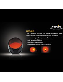 Fenix Red Filter Adapter AD302-R