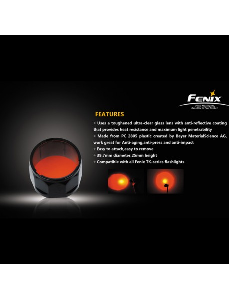 Fenix Red Filter Adapter AD302-R