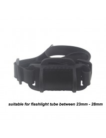 KHB6 Silicone Headlamp Strap for Diving Flashlight