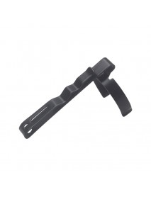 51mm (L) x 22.5mm (D) Stainless Steel Flashlight Pocket Clip