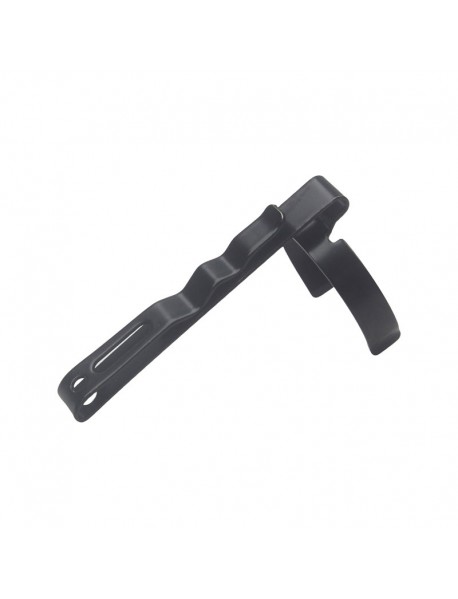 51mm (L) x 22.5mm (D) Stainless Steel Flashlight Pocket Clip