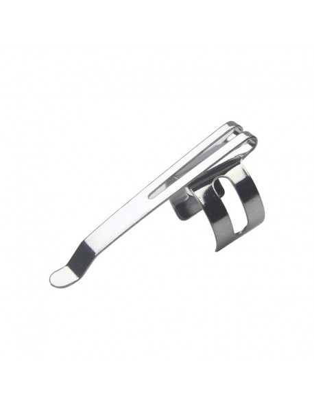 42mm (L) x 14mm (D) Stainless Steel Flashlight Pocket Clip 42mm (L) x 14mm (D) Stainless Steel Flashlight Pocket Clip