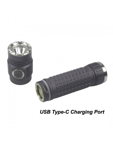 K30 21700 USB Type-C Rechargeable LED Flashlight Host
