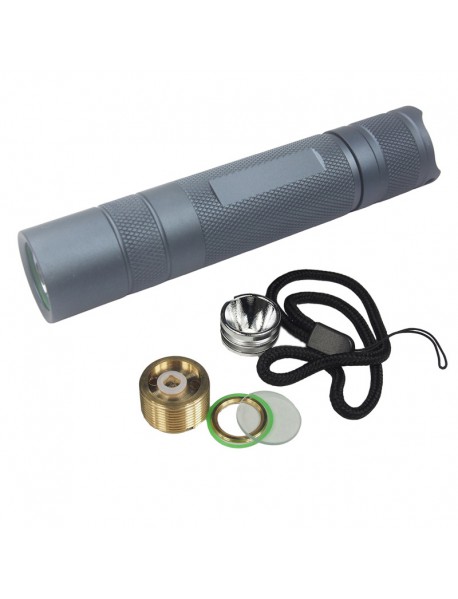 S2 Plus 18650 Flashlight Host 118mm (L) x 24mm (D)