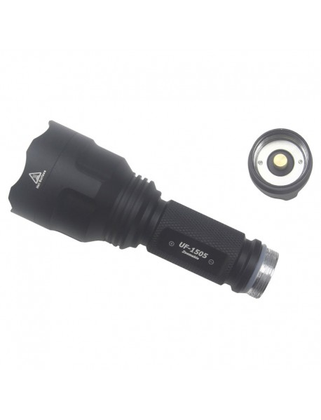 UF-1505 Zoomable 18650 Flashlight Host