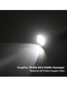 TrustFire TR-805 XR-E 6500K 400 Lumens 1-Mode 14500 LED Flashlight