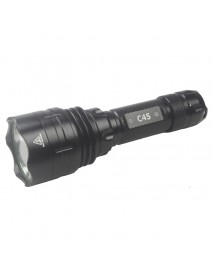 C45 5050-T6 6500K 1000 Lumens 5-Mode 18650 LED Flashlight