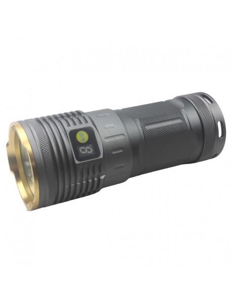 9x T6 6500K 2000 Lumens 4-Mode 18650 LED Flashlight (4x 18650)
