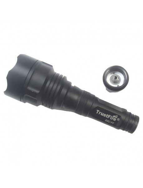 TrustFire SSC-P7 6500K 900 Lumens 5-Mode 18650 LED Flashlight