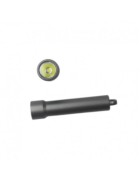 3W 6500K 100 Lumens 1-Mode AAA EDC Flashlight