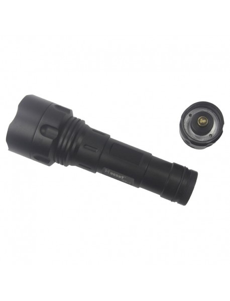 Hugsby G3-1 XR-E 6500K 400 Lumens 3-Mode LED Flashlight (3xAAA)