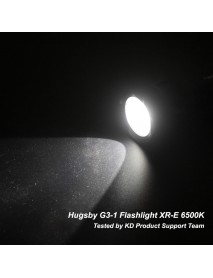 Hugsby G3-1 XR-E 6500K 400 Lumens 3-Mode LED Flashlight (3xAAA)
