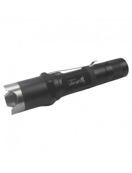 UF-C1 5050-T6 6500K 1000 Lumens 5-Mode 18650 LED Flashlight