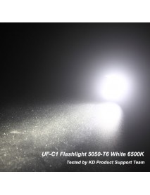 UF-C1 5050-T6 6500K 1000 Lumens 5-Mode 18650 LED Flashlight