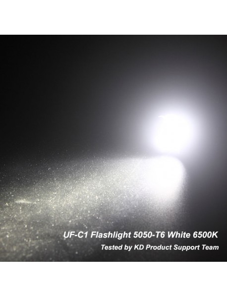 UF-C1 5050-T6 6500K 1000 Lumens 5-Mode 18650 LED Flashlight