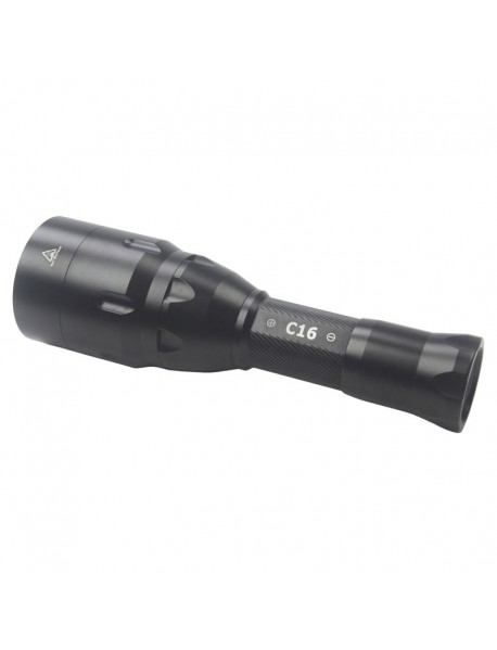 C16 L2 White Red Green IR Zoomable 18650 LED Flashlight C16 L2 White Red Green IR Zoomable 18650 LED Flashlight