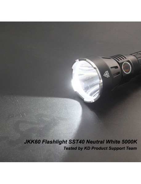 JKK60 SST40 SFT40 XHP50.3 HI 2350 Lumens 3 Groups Mode Type-C Rechargeable 26650 Flashlight