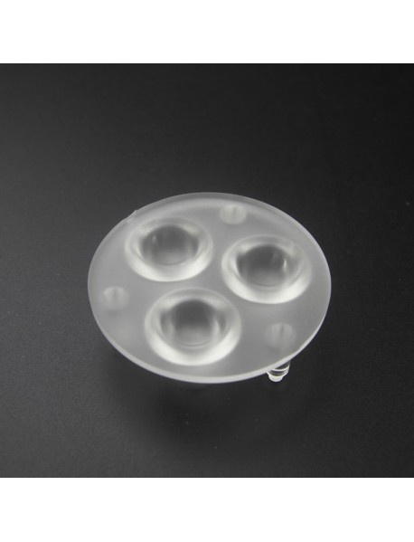 3-in-1 50mm 30 Degree PMMA Optical Lens with Matt Surface