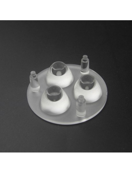 3-in-1 50mm 30 Degree PMMA Optical Lens with Matt Surface