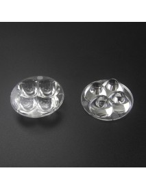 4-in-1 35.6mm 45 Degree PMM Optical Lens with Flat Surface