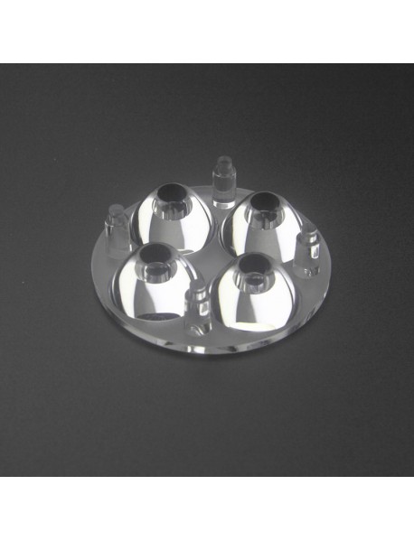 50mm (D) 4-in-1 PMMA Optical Lens with Flat Surface