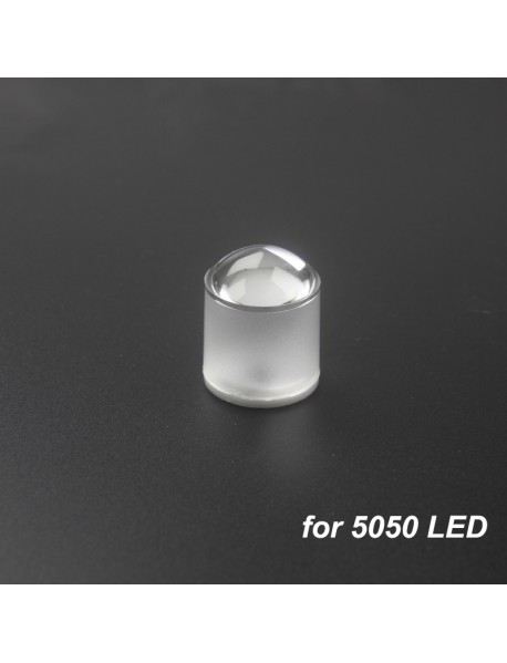 21.8mm (D) 3-Degree Narrow beam PMMA Optical Lens for 5050 LED