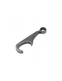 45mm (L) Titanium Alloy Bottle Opener Keychain