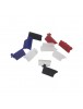 USB-A Female Port Silicone Dust Plug (5 PCS)