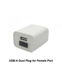 USB-A Female Port Silicone Dust Plug (5 PCS)