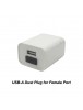 USB-A Female Port Silicone Dust Plug (5 PCS)