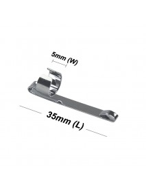 35mm (L) Stainless Steel Pen Pocket Clip