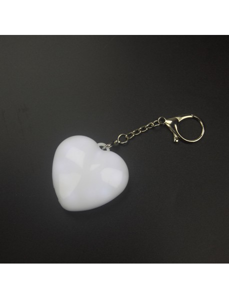 Heart Shaped LED Keychain