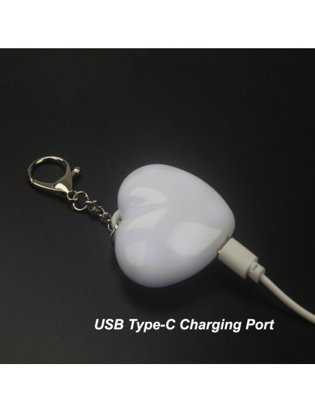 Heart Shaped LED Keychain