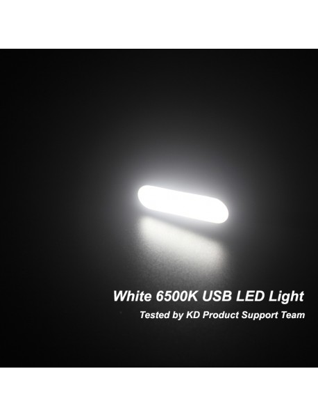 152mm (L) White 6500K 200 Lumens USB LED Light